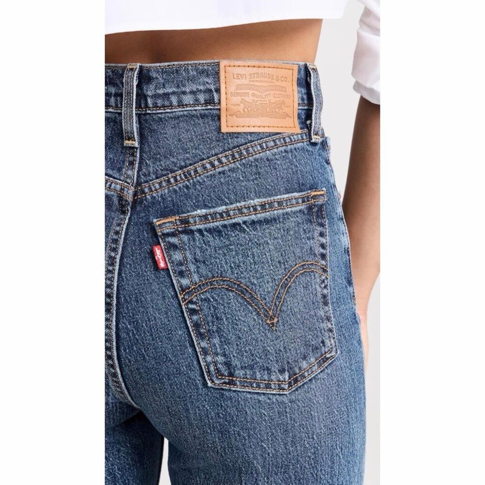 Levi's Womens Ribcage Full Length Jeans